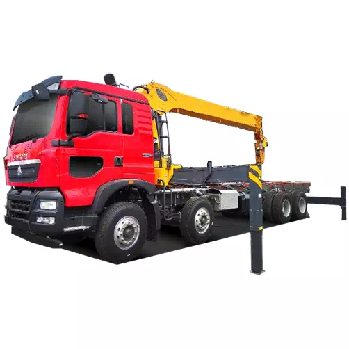 HOWO TX 8×4 Truck Mounted Crane
